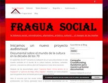 Tablet Screenshot of fraguasocial.org